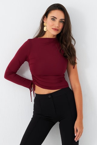 Crop top - Rouge
