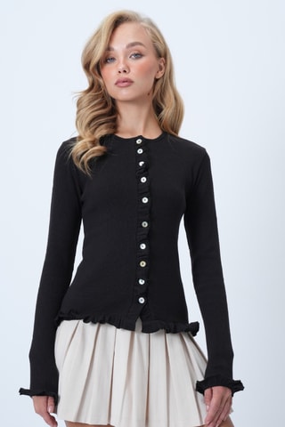 Cardigan - Noir