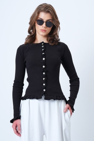 Cardigan - Marron