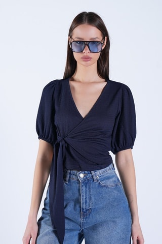 Top - Bleu