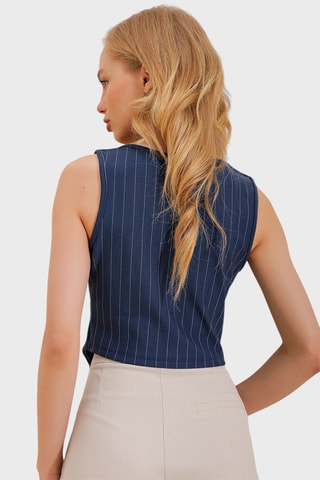 Gilet de costume - Bleu