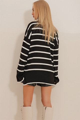 Pull - Noir et blanc