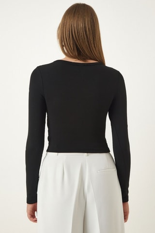 Crop top - Noir