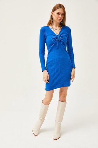 Robe pull - Bleu