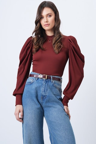 Blouse - Marron