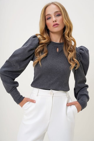 Blouse - Gris
