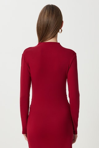 Robe courte - Bordeaux