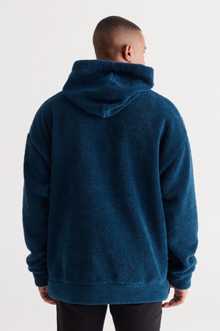 Sweat à capuche - Bleu