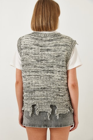 Gilet sans manches - Beige