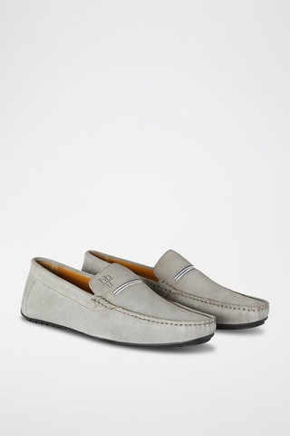 Mocassins en cuir - Gris - Harmont & Blaine