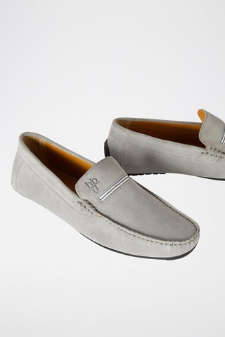 Mocassins en cuir - Gris - Harmont & Blaine
