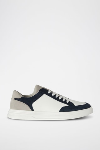 Sneakers en cuir - Blanc - Harmont & Blaine