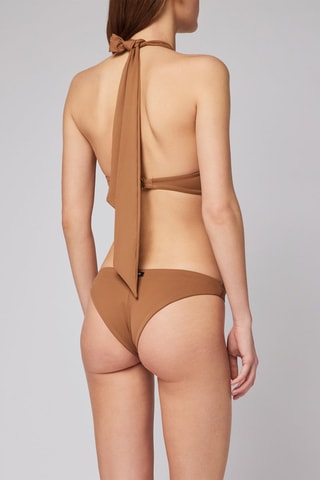 Haut de maillot - Marron - Sundek