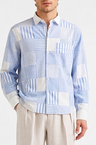 Chemise oversize - Bleu - Harmont & Blaine
