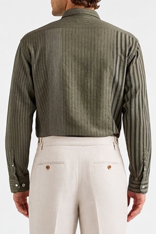 Chemise oversize - Vert - Harmont & Blaine
