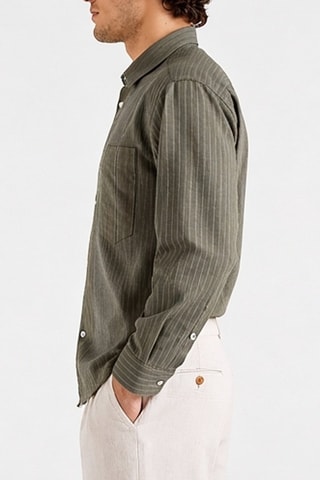 Chemise oversize - Vert - Harmont & Blaine