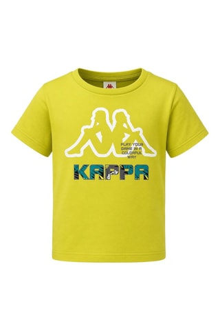 T-shirt et pantalon - Vert citron et noir INCOHERENCES