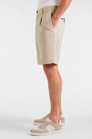 Short en lin - Beige - Harmont & Blaine