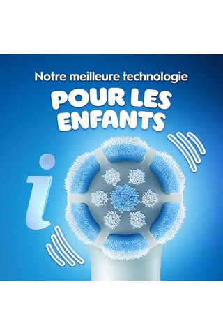 Brosse à dents électrique Oral B iO kids - 3 modes de brossage - Dès 6 ans