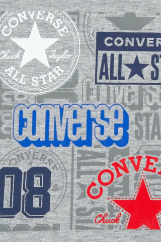 T-shirt et short - Rouge, bleu et gris