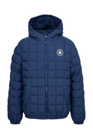 Veste à capuche - Bleu
