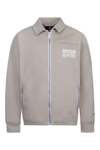 Veste - Blanc, noir et beige