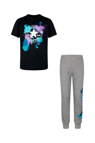 Tshirt et jogging - Noir