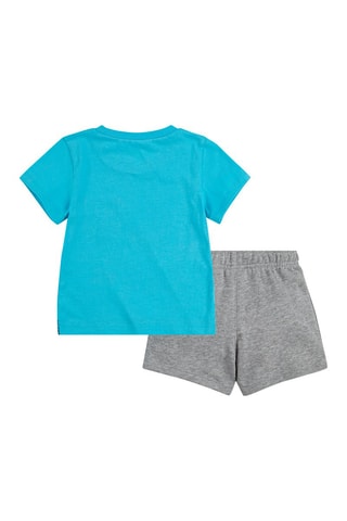T-shirt et short - Bleu et gris