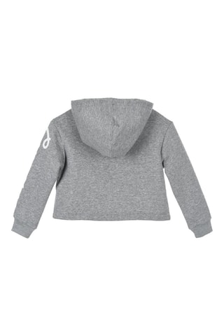 Sweat à capuche - Blanc et gris