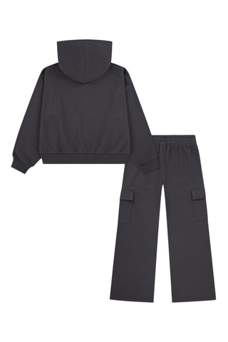 Sweat à capuche et jogging - Marron
