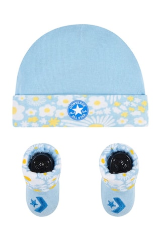 Bonnet et chaussons - Bleu