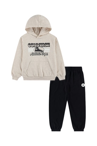 Sweat à capuche et jogging - Noir
