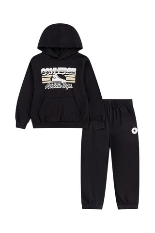 Sweat à capuche et jogging - Noir