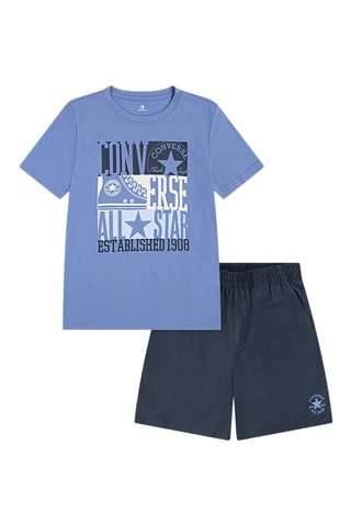 T-shirt et short - Bleu