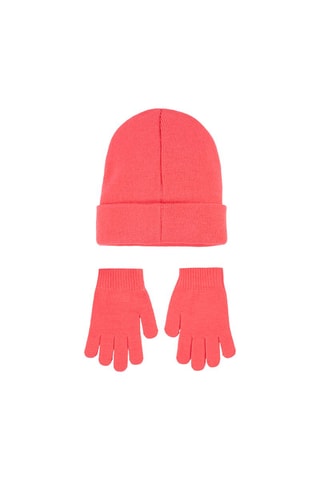 Bonnet et gants - Rouge