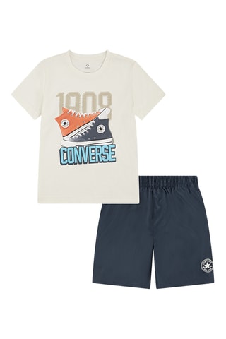 T-shirt et short - Bleu marine