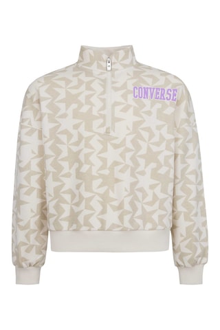 Sweat - Beige et violet
