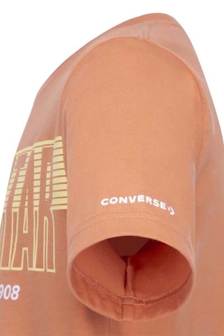 T-shirt - Blanc, orange et jaune