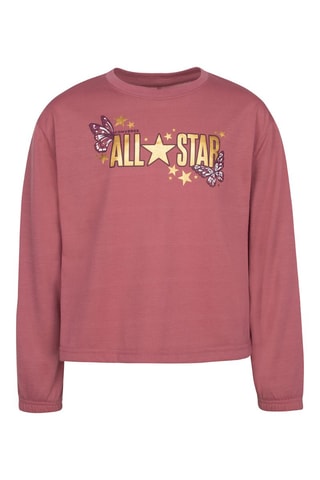 T-shirt - Blanc, rose et violet
