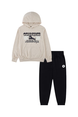 Sweat à capuche et jogging - Noir