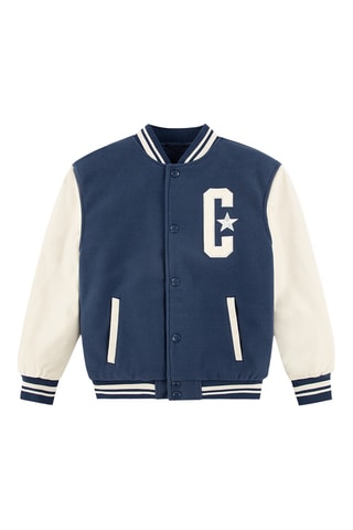 Veste Sherpa - Bleu