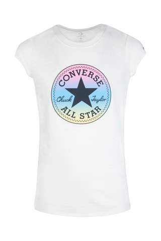 T-shirt - Blanc et bleu