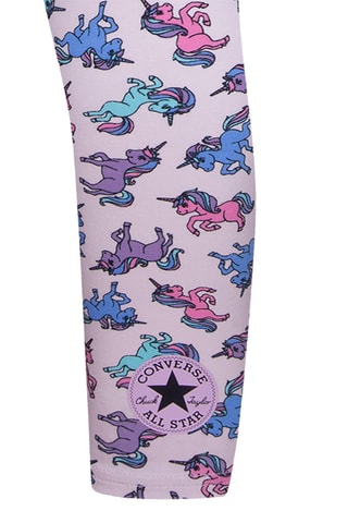 Tshirt et legging - Violet, rose et gris