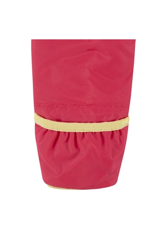 Combipilote à capuche - Rose, blanc et rouge