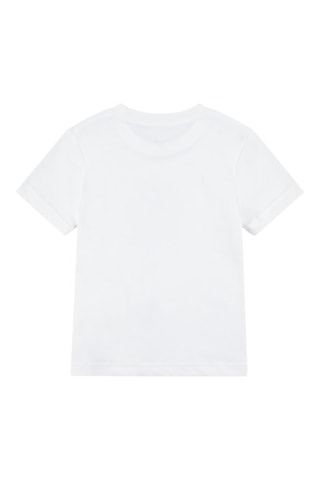 T-shirt - Blanc et bleu
