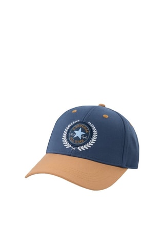 Casquette - Beige et bleu