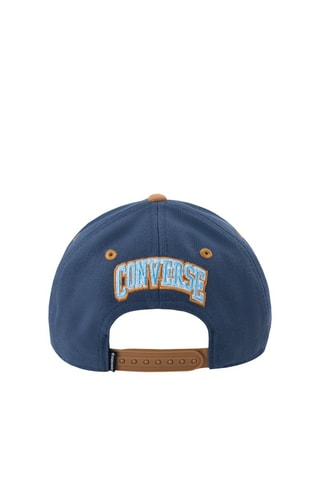 Casquette - Beige et bleu