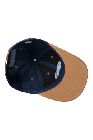 Casquette - Beige et bleu