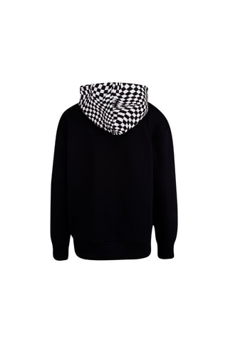 Sweat à capuche - Blanc et noir
