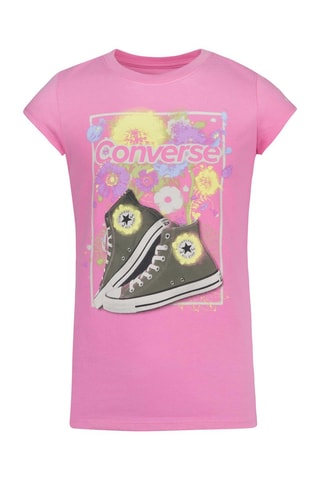 T-shirt - Rose et bleu